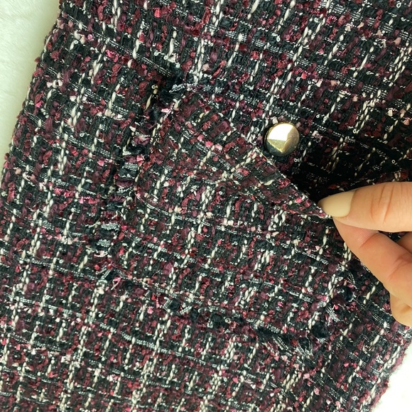 NWT LOFT Boucle Pocket Shift Skirt size 8 Tweed Skirts - Picture 5 of 5